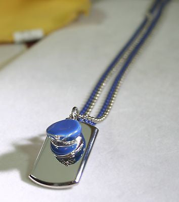 POLICE PENDANT NECKLACE DOG TAG PENDANT FREE ENGRAVING - Samstagsandmore