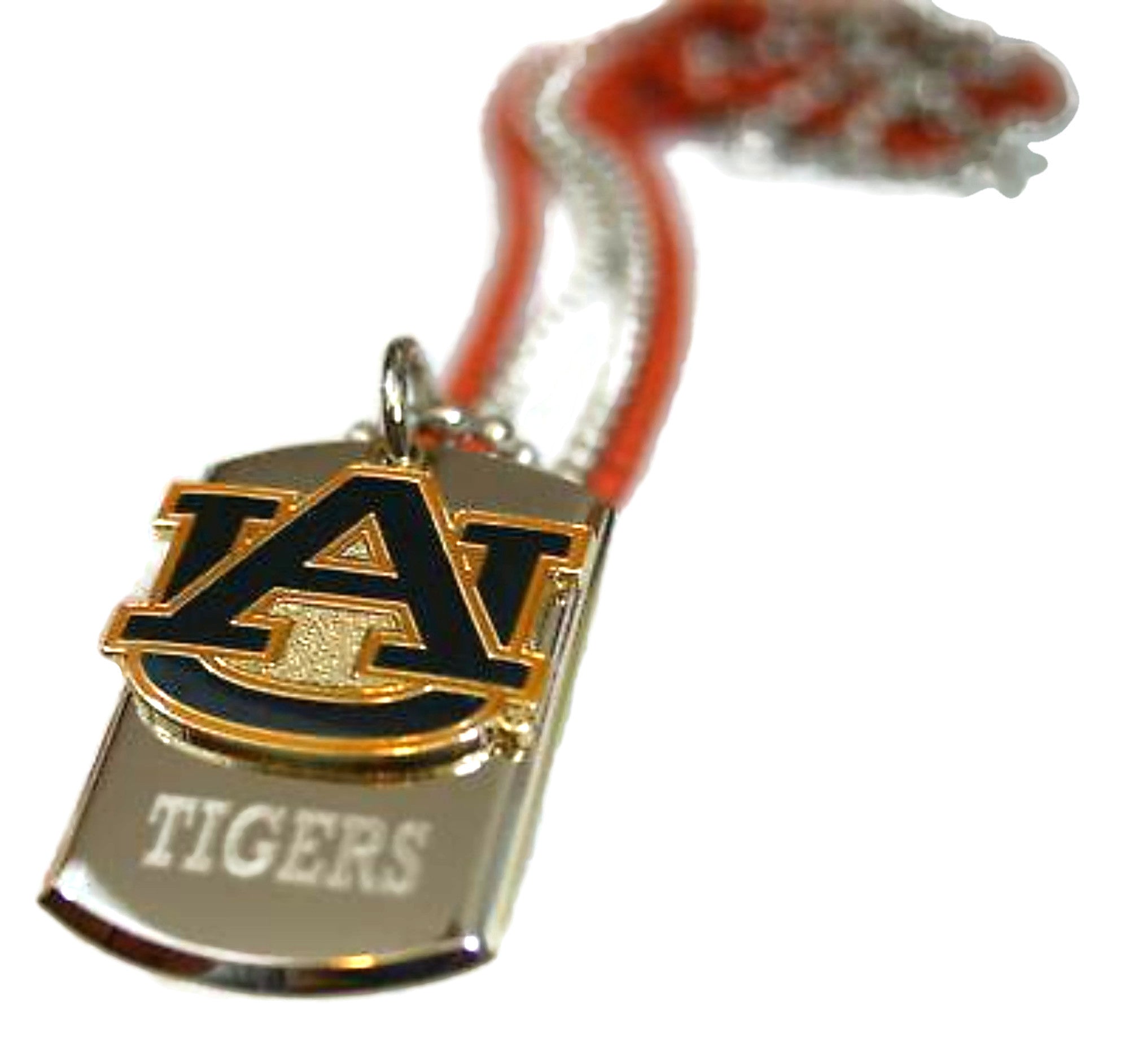 AUBURN UNIVERSITY NECKLACE TAG PENDANT CHAIN STAINLESS STEEL DOG TAG - Samstagsandmore