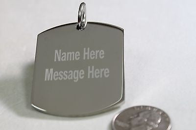 FIRE FIGHTER MALTESE CROSS X LARGE THICK STAINLESS STEEL DOG TAG NECKLACE - Samstagsandmore