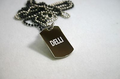 STAINLESS STEEL 3D MARTIAL ARTS ULTIMATE FIGHTING TAG NECKLACE PERSONALIZE - Samstagsandmore