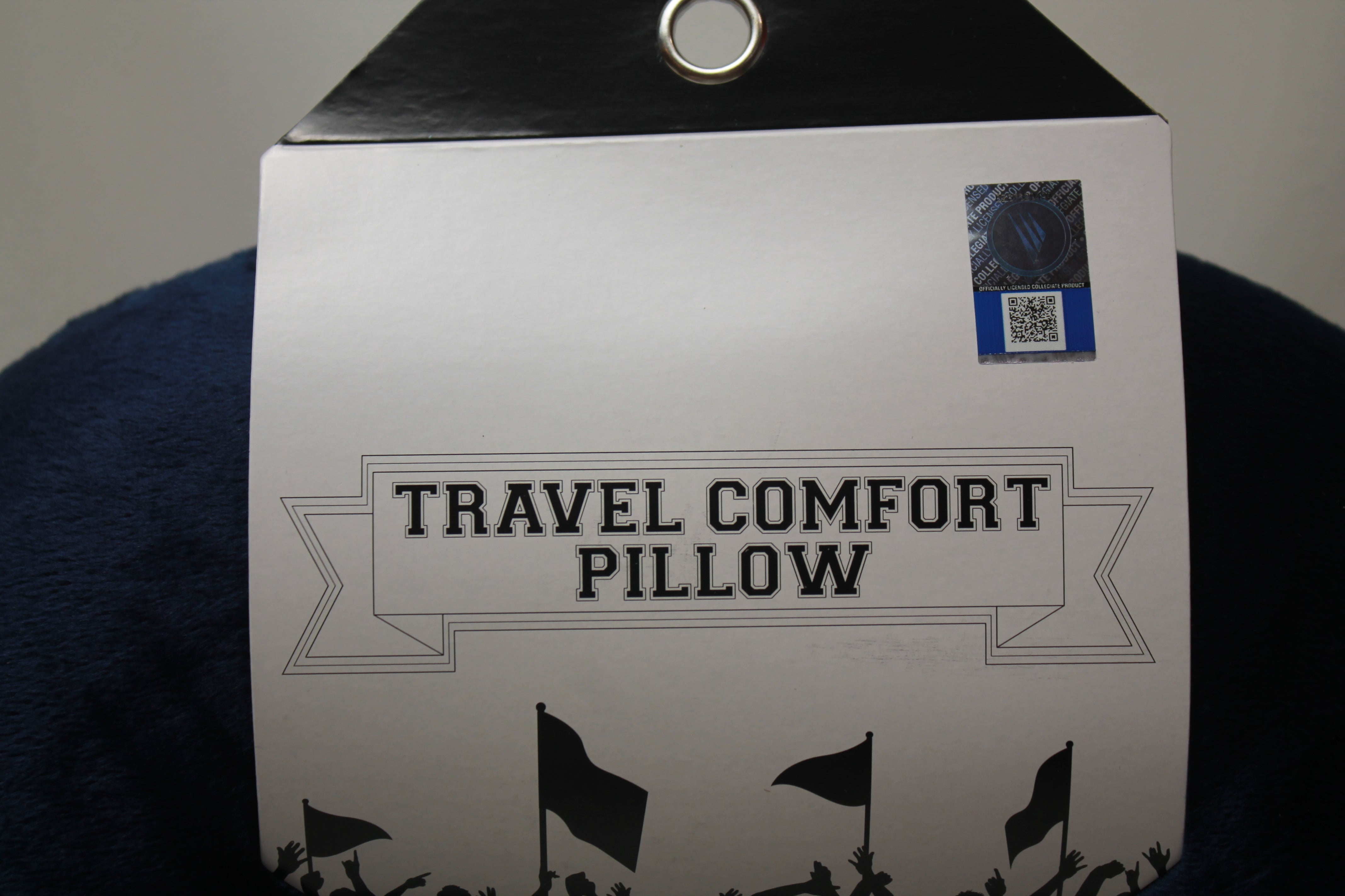 NCAA UM University of Michigan Travel Comfort Plush Neck Pillow