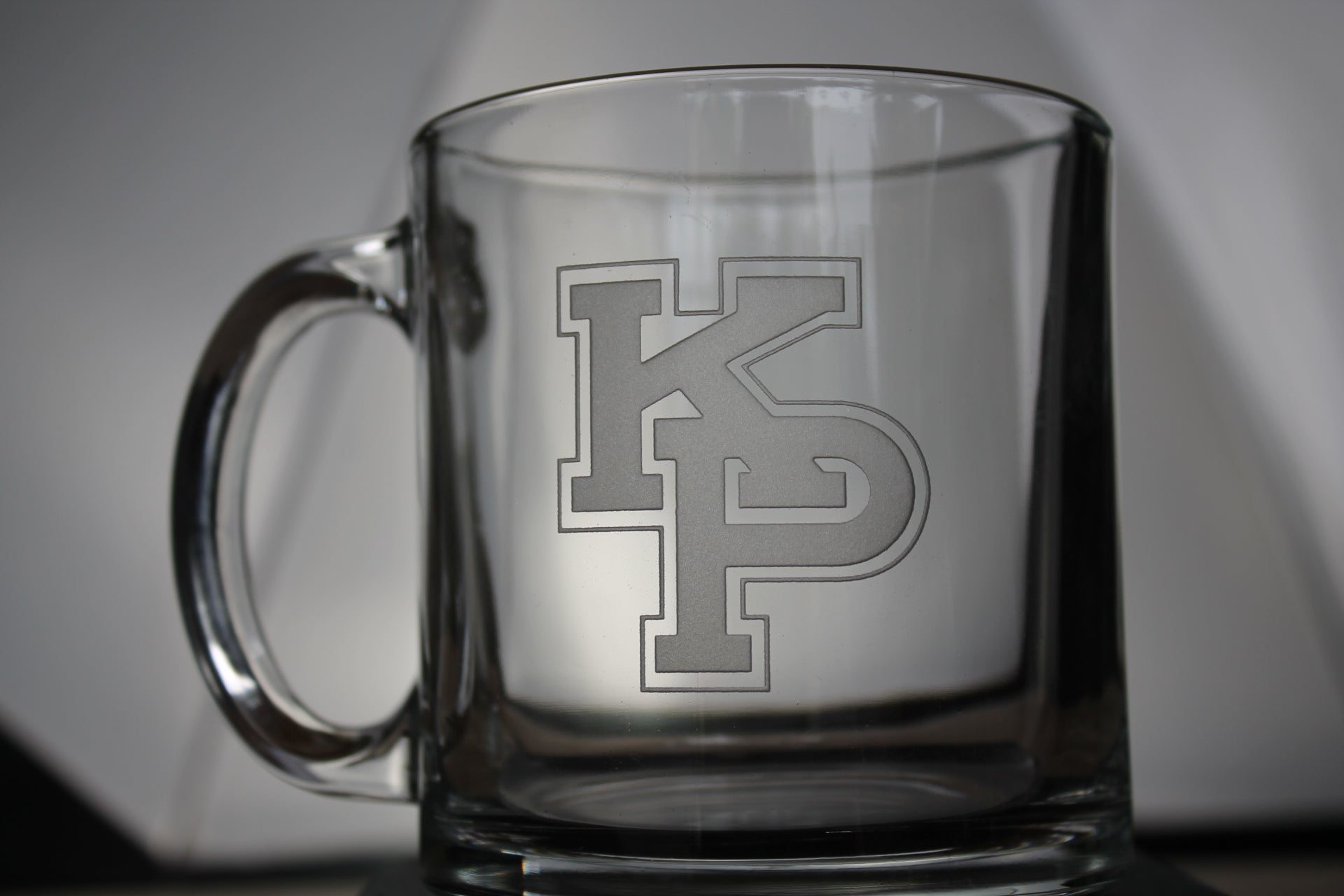 USMMA Merchant Marine Academy KP Glazed Or Clear Coffee Cups Set Of 2 Sand Carved - Samstagsandmore