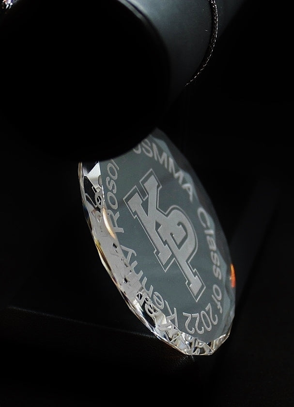 USMMA United States  Merchant Marines KP Kings Point Crystal Ornament Customize graduation commencement USNA USAFA USCGA - Samstagsandmore