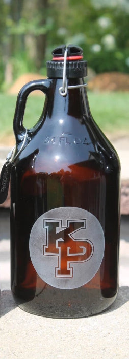 USMMA Merchant Marine Academy KP Growler Sand Carved Screw Cap graduation commencement USNA USAFA - Samstagsandmore