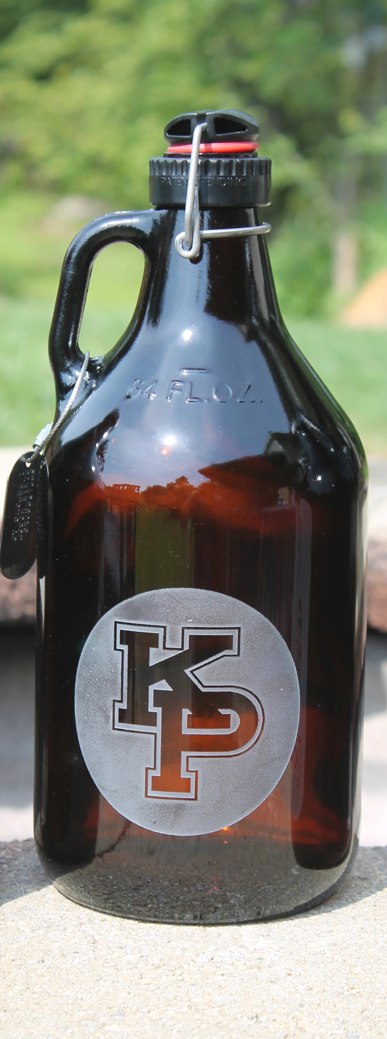 USMMA Merchant Marine Academy KP Growler Sand Carved Screw Cap graduation commencement USNA USAFA - Samstagsandmore